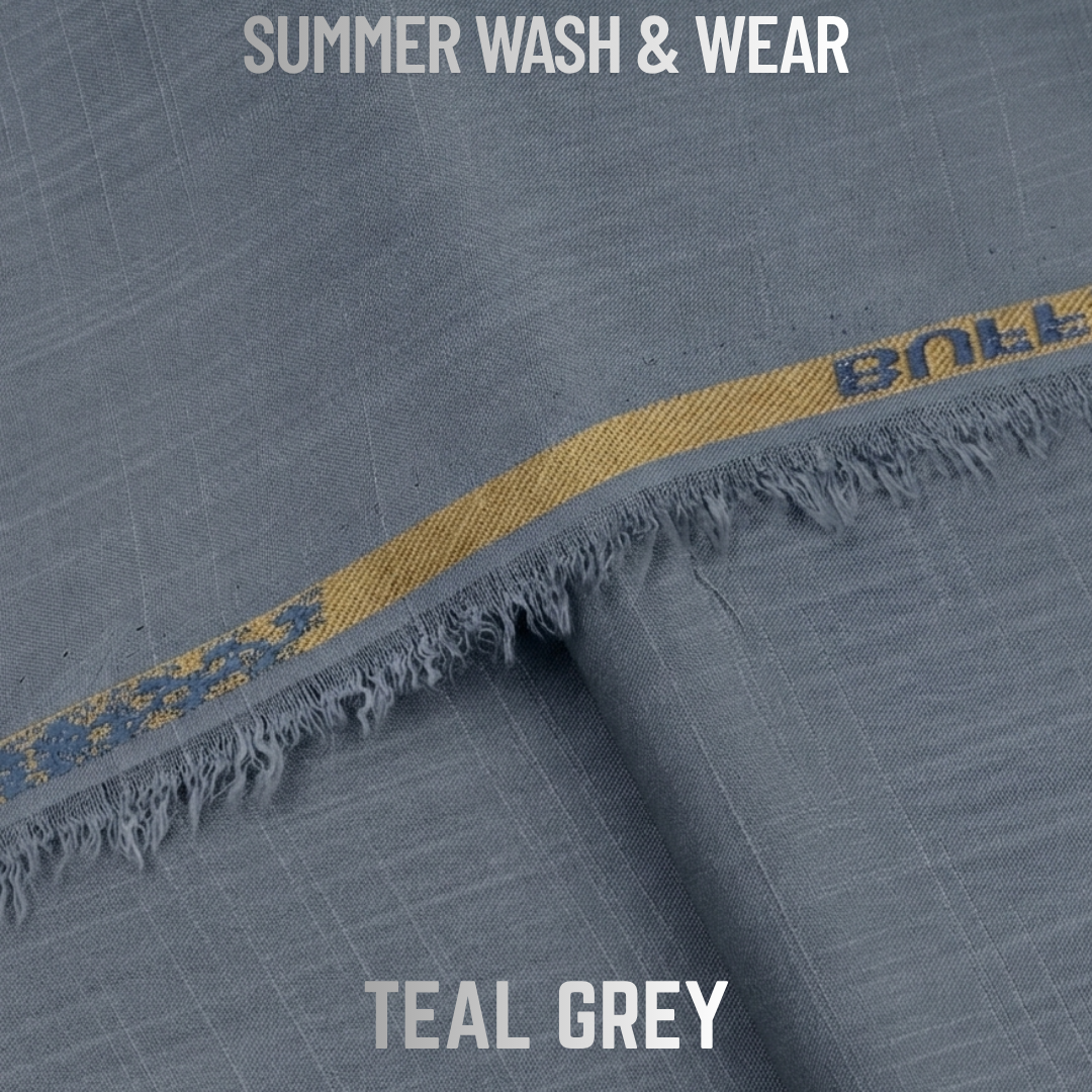 Excellent Wash & Wear - Teal Grey