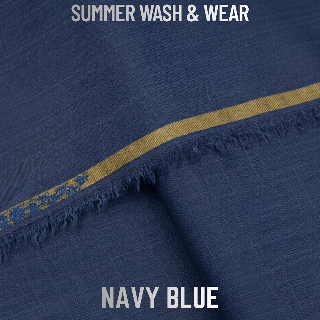 Excellent Wash & Wear - Navy Blue