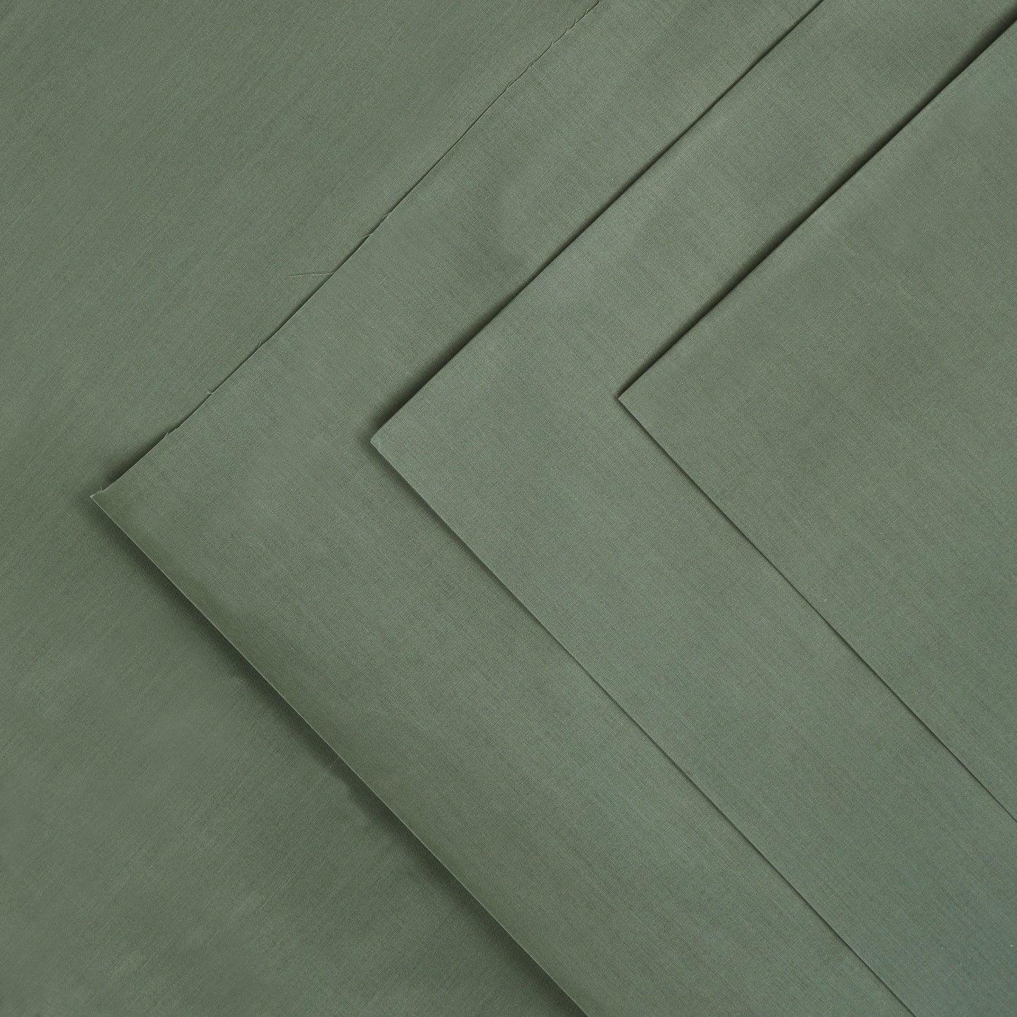 UNSTITCHED COTTON ROMAN - ARMY GREEN