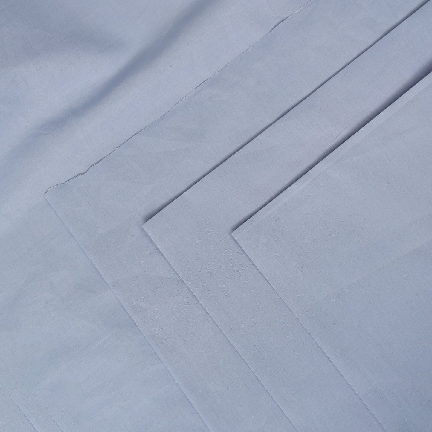 UNSTITCHED COTTON ROMAN - LIGHT GRAY