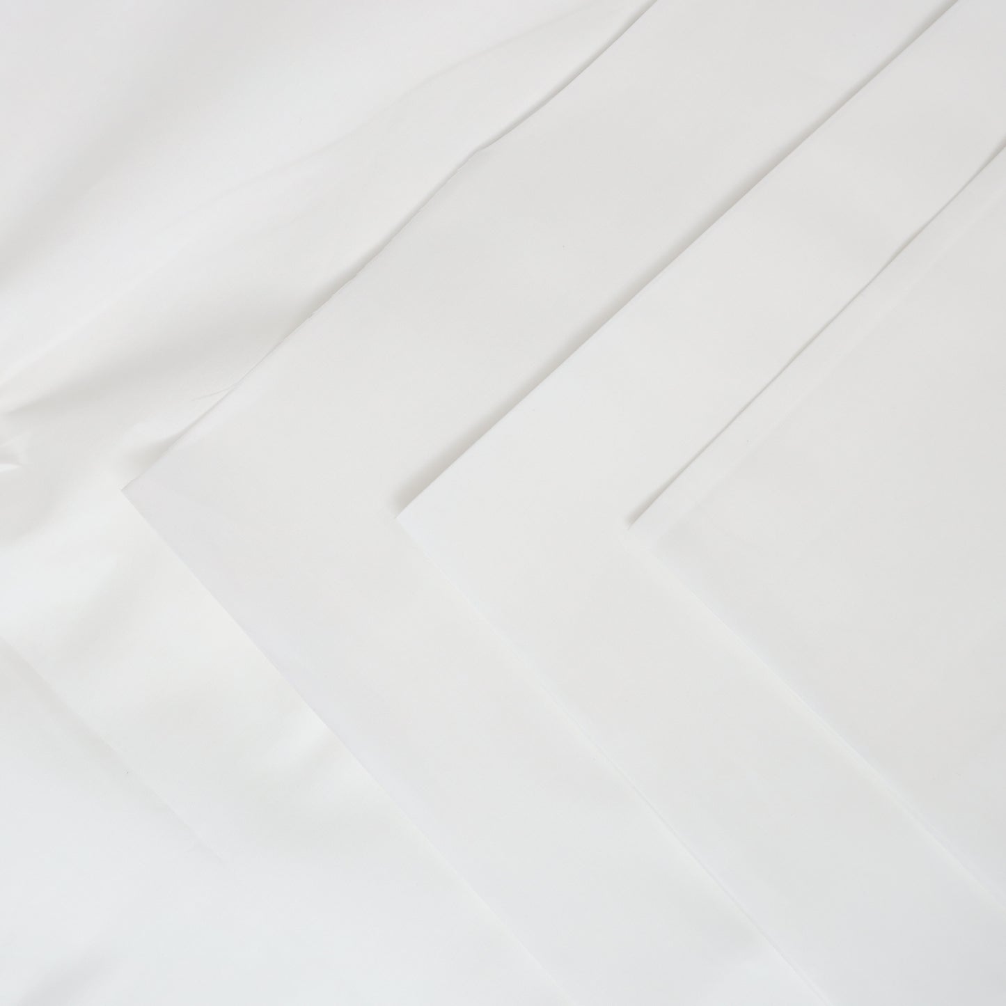 UNSTITCHED COTTON ROMAN - OFF WHITE