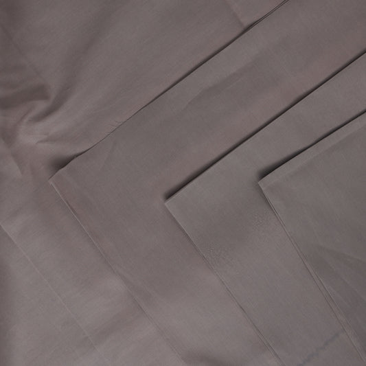 UNSTITCHED COTTON ROMAN - BROWNISH GRAY