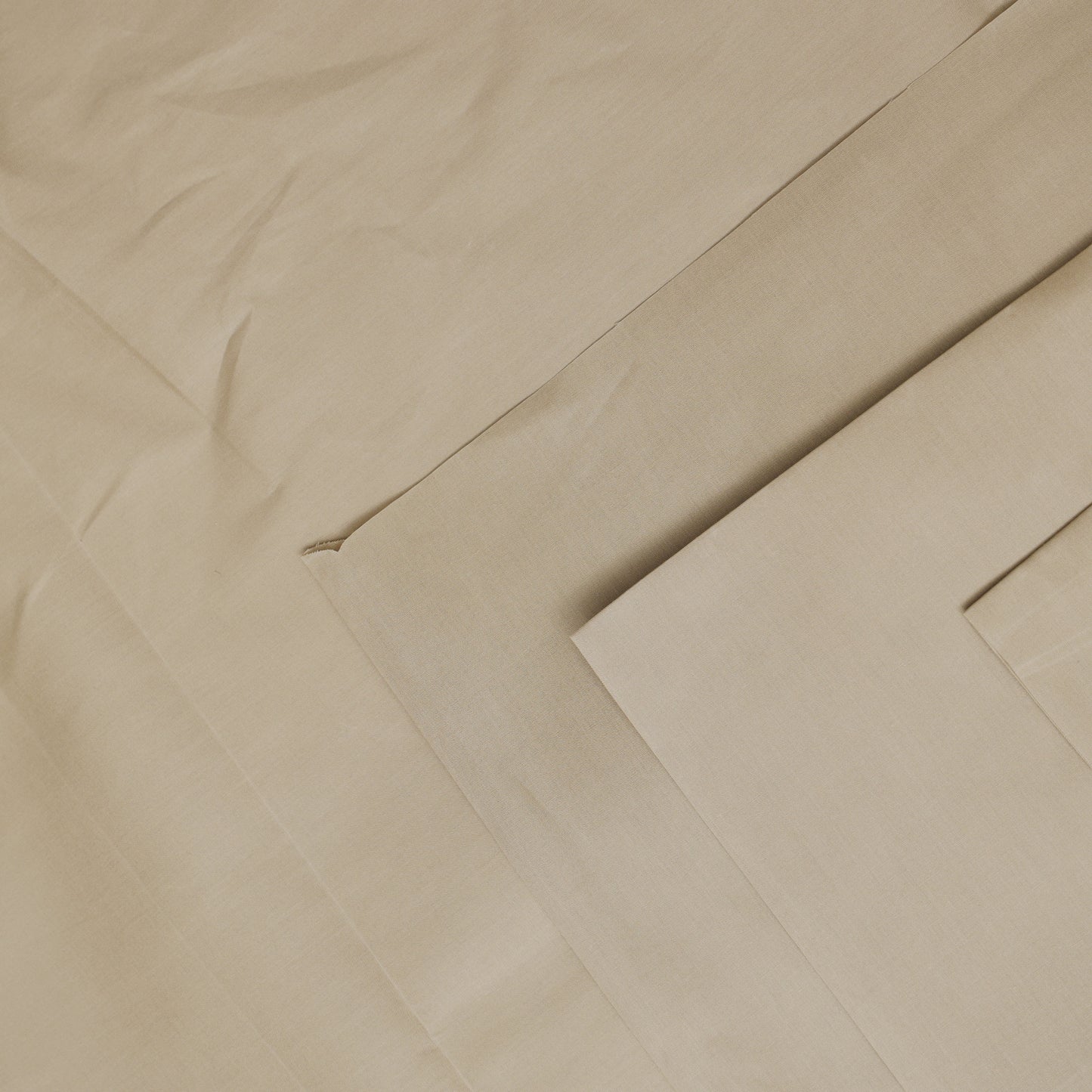 UNSTITCHED COTTON ROMAN - BEIGH