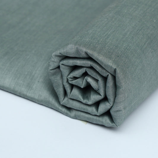 MUSKAN COTTON SILK - MINT GRAY