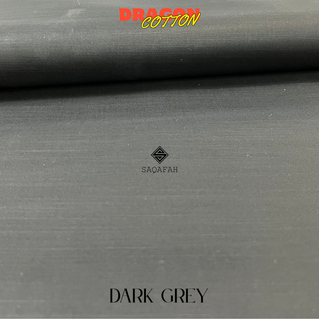 DRAGON COTTON - DARK GREY