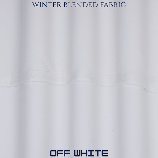 Specter Winter Blended Fabric - Off White