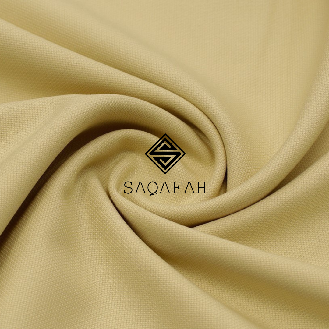 SOLID MATT WOOL - KHAKI