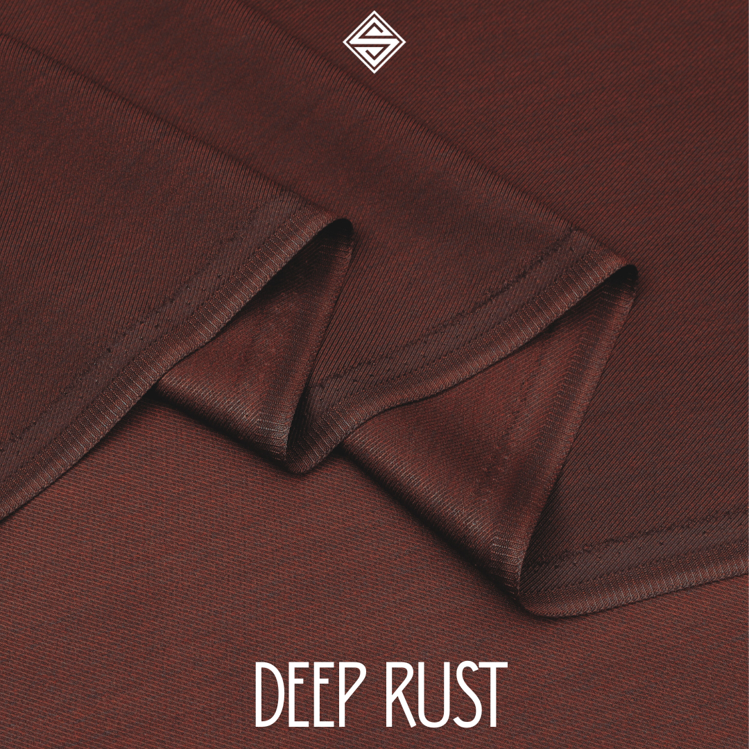 HANDSOME WOOL - DEEP RUST