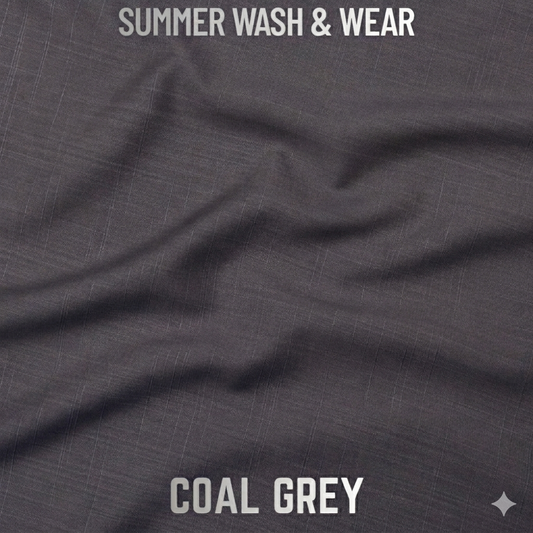 Excellent Wash & Wear - Coal Grey