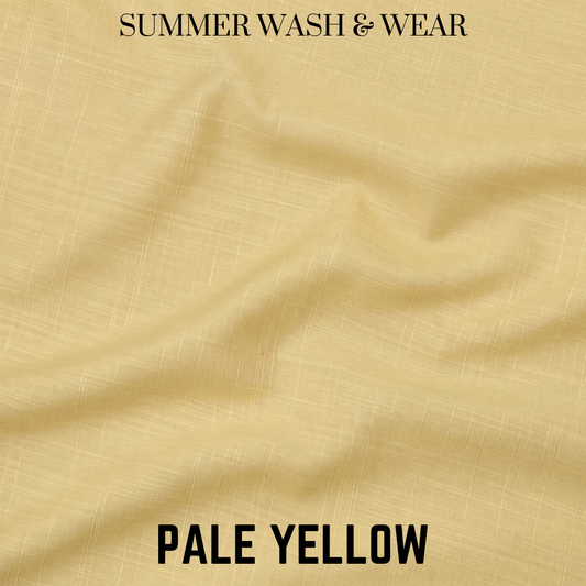 Excellent Wash & Wear - Pale Yellow