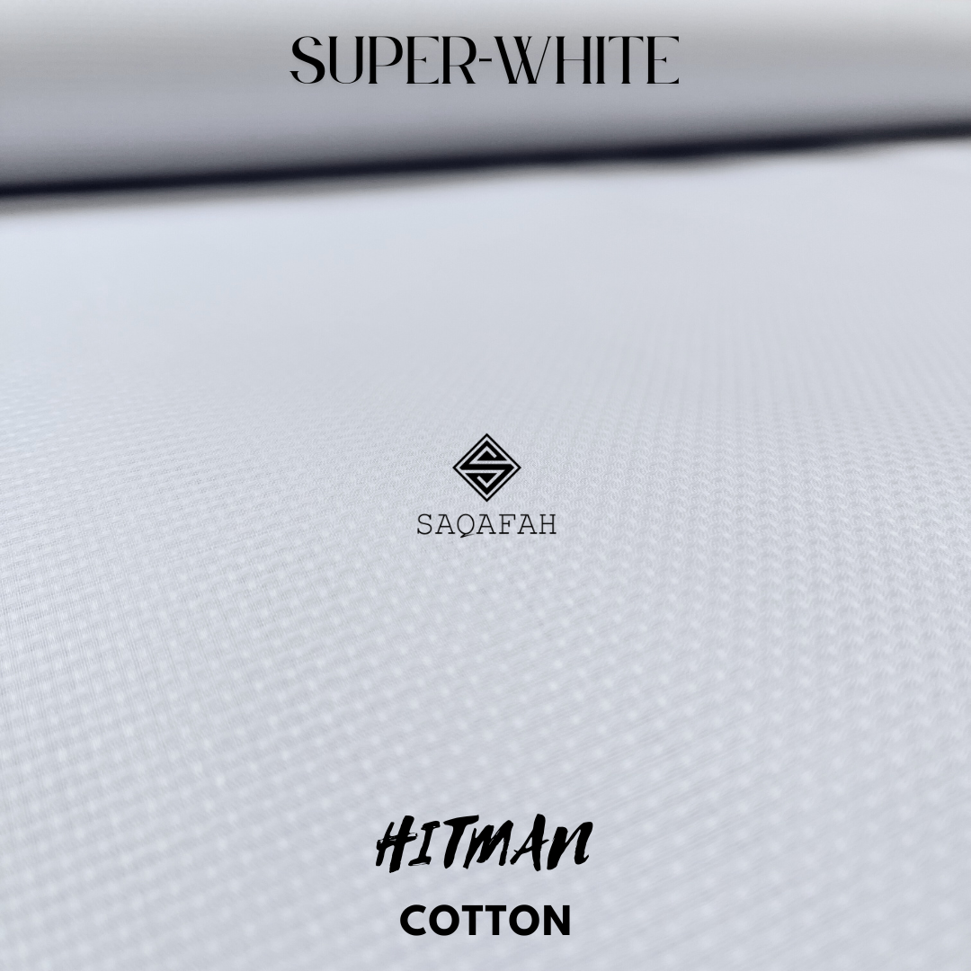 HITMAN COTTON - SUPER WHITE
