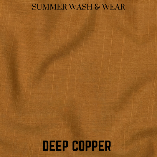 Excellent Wash & Wear - Deep Copper
