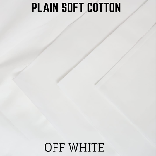Signature Plain Cotton - Off White