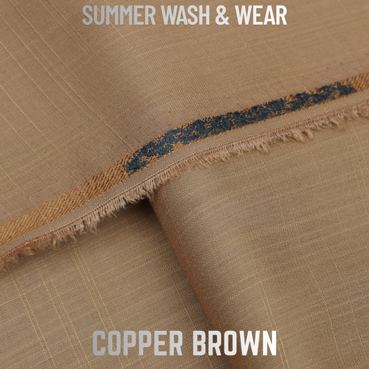 Excellent Wash & Wear - Copper Brown