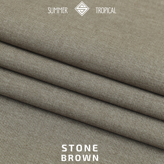 Gorgeous Summer Tropical - Stone Brown