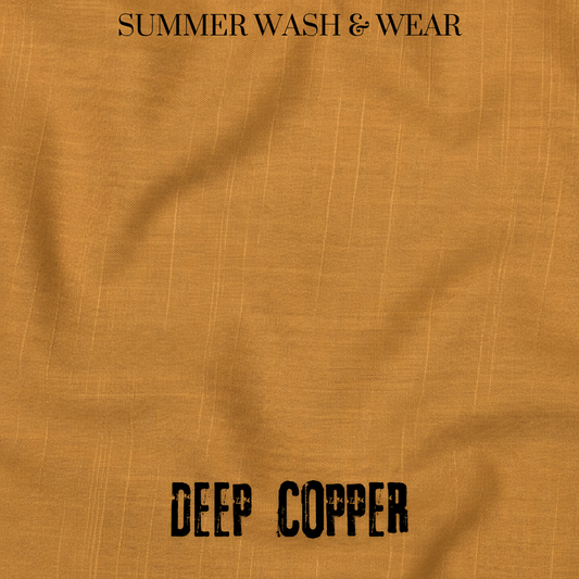Excellent Wash & Wear - Deep Copper