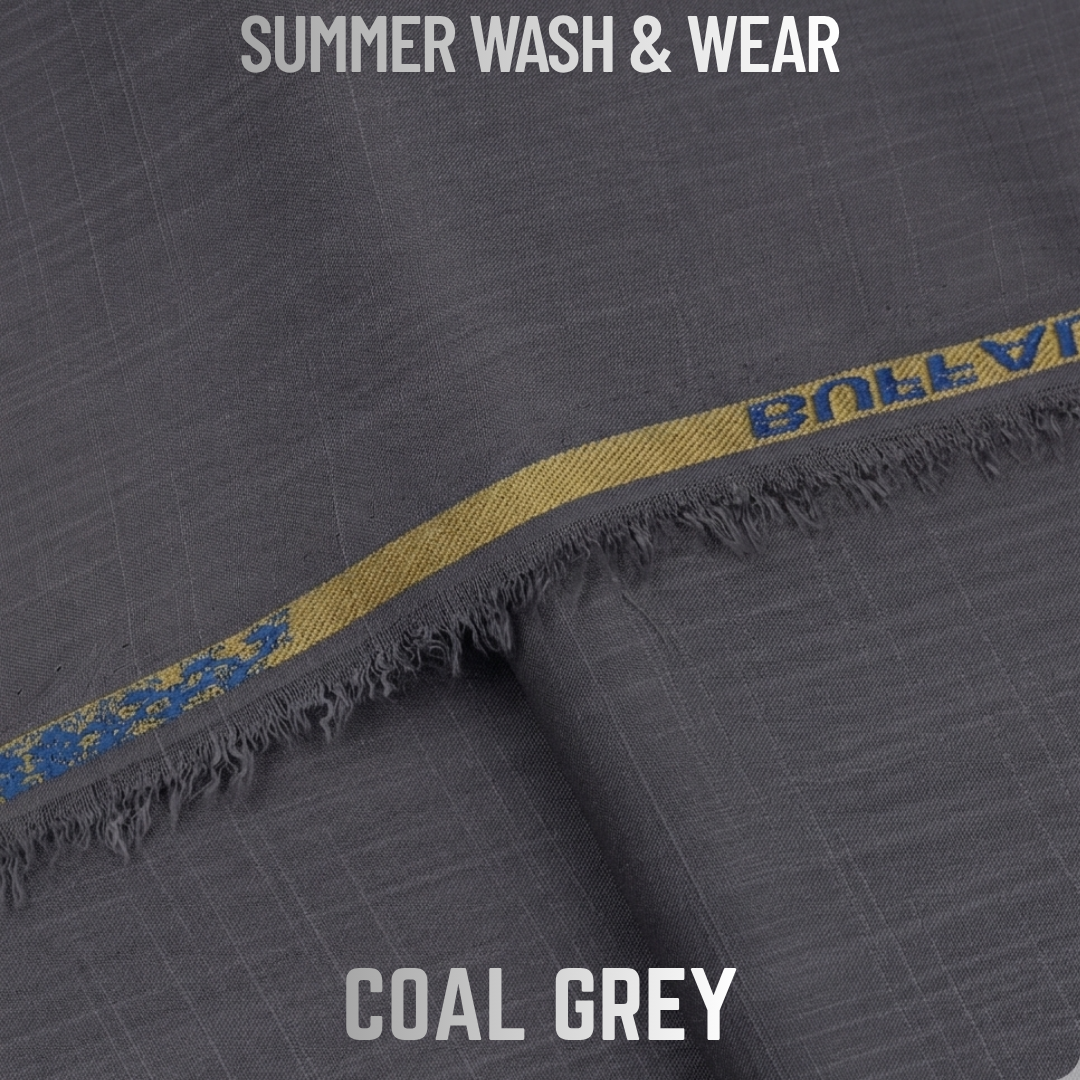 Excellent Wash & Wear - Coal Grey