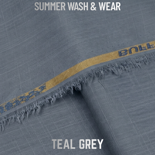 Excellent Wash & Wear - Teal Grey