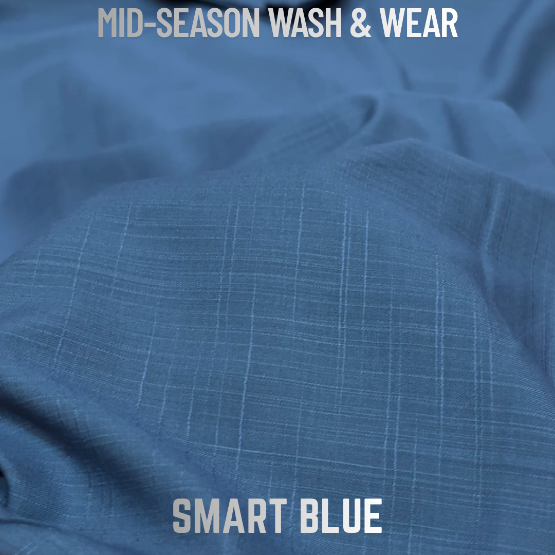 Excellent Wash & Wear - Smart Blue