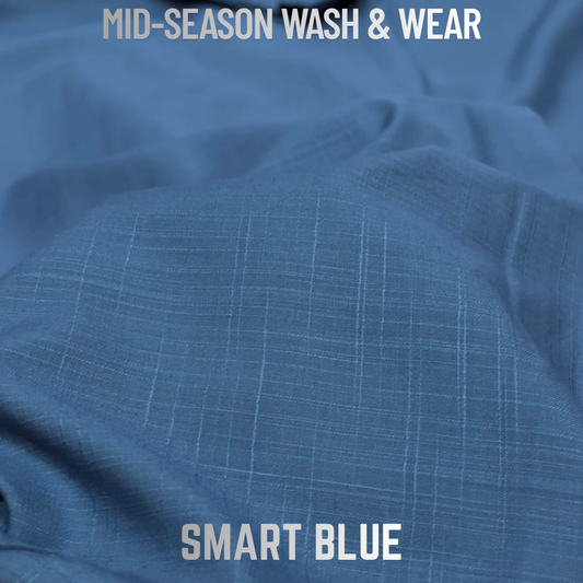 Excellent Wash & Wear - Smart Blue