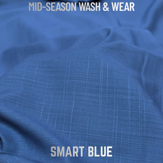 Excellent Wash & Wear - Smart Blue