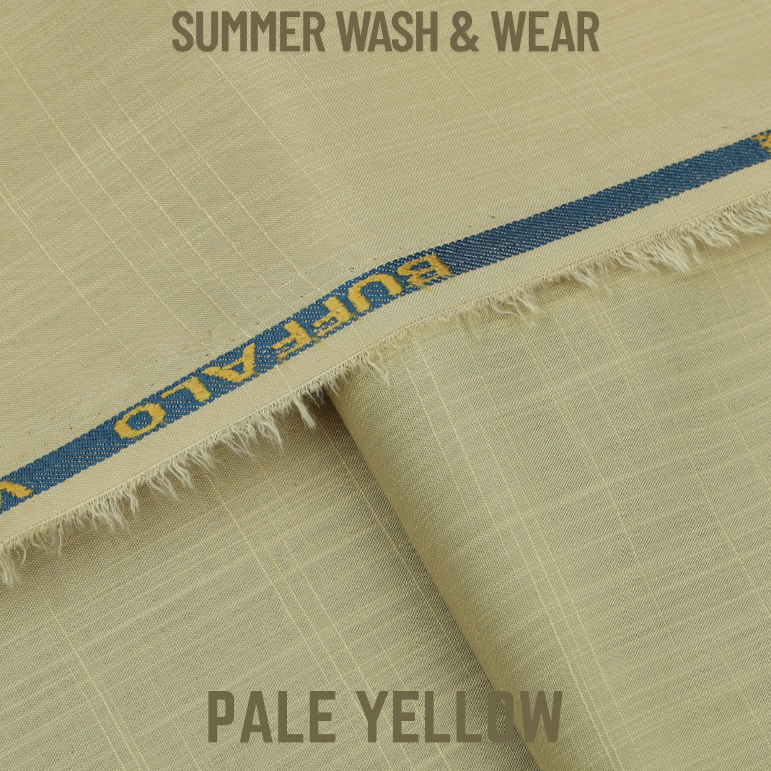 Excellent Wash & Wear - Pale Yellow