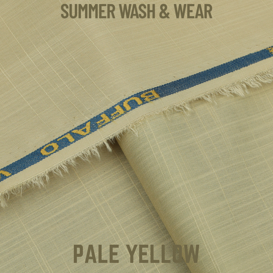 Excellent Wash & Wear - Pale Yellow