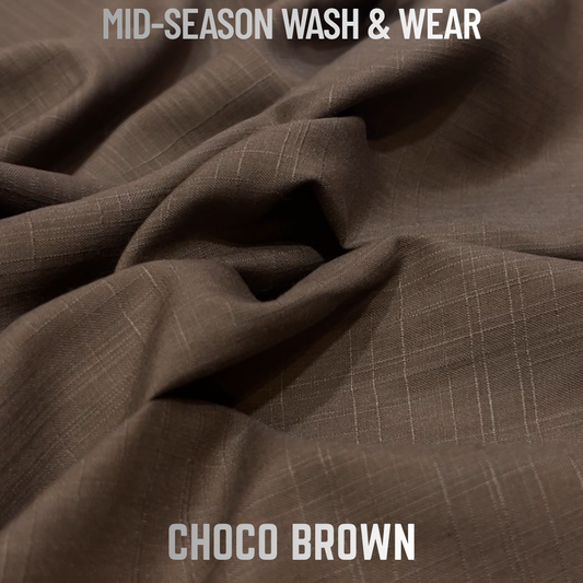 Excellent Wash & Wear - Choco Brown