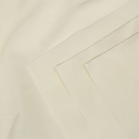 UNSTITCHED COTTON ROMAN - PALE YELLOW