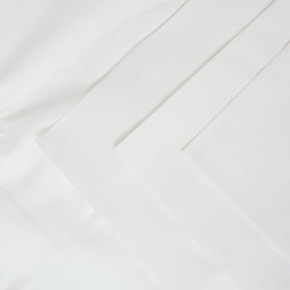 UNSTITCHED COTTON ROMAN - OFF WHITE