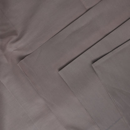 UNSTITCHED COTTON ROMAN - BROWNISH GRAY