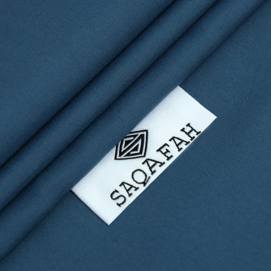 UNSTITCH WASH N WEAR FABRIC - COOL BLUE