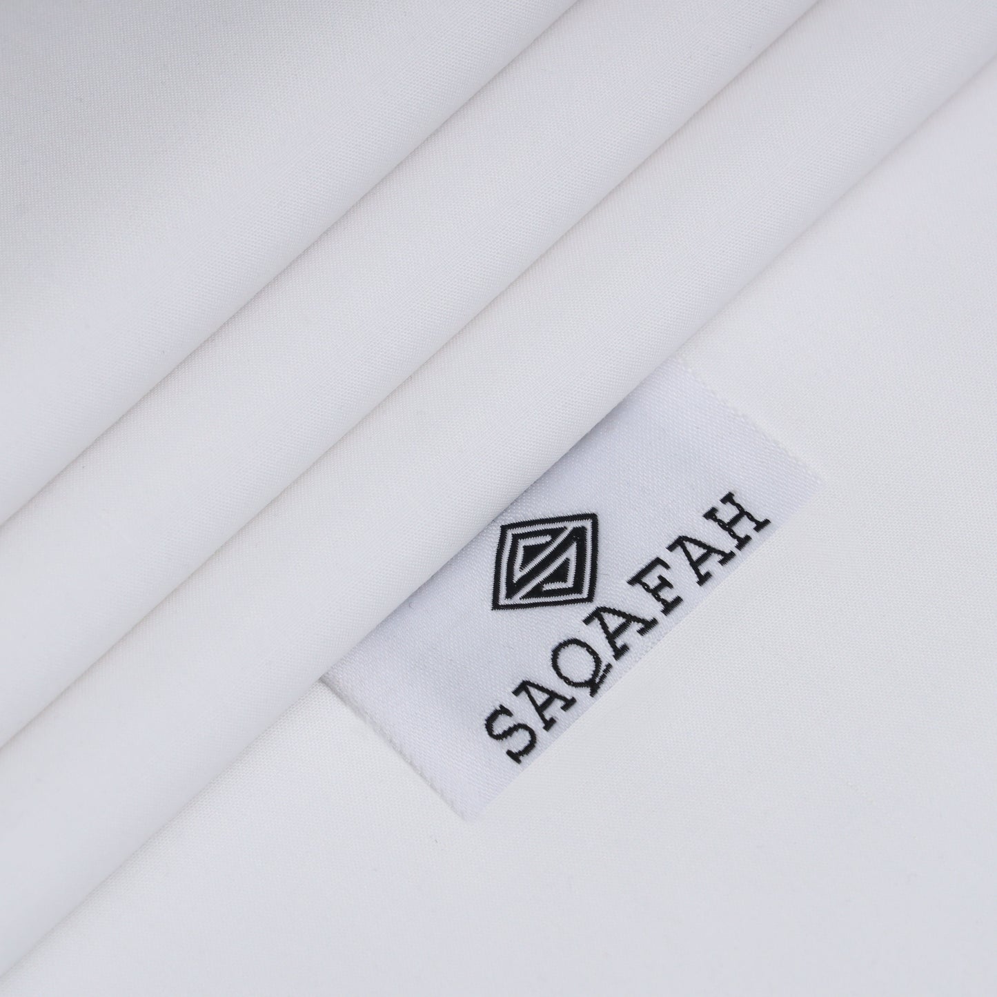 UNSTITCH WASH N WEAR FABRIC - WHITE