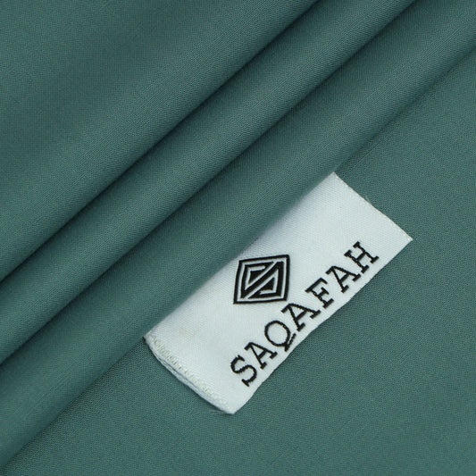 UNSTITCH WASH N WEAR FABRIC - DEEP GREEN