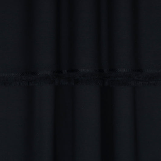 UNSTITCH WASH N WEAR FABRIC - BLACK