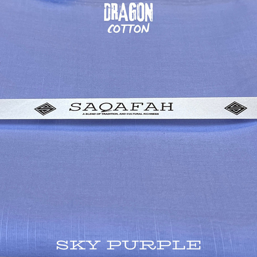 DRAGON COTTON - SKY PURPLE