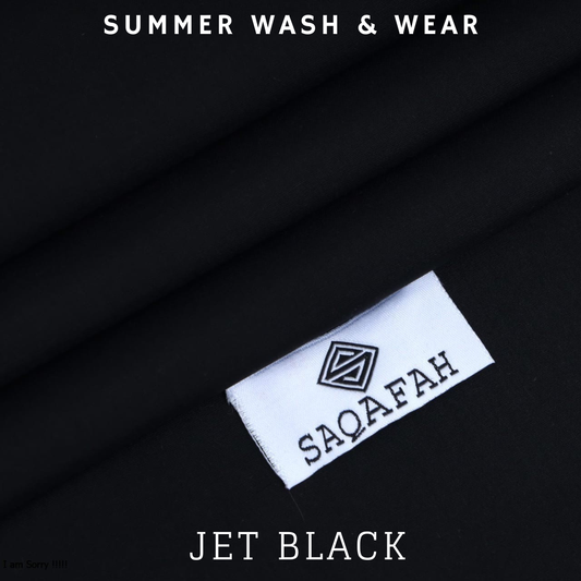 Summer Wash & Wear - Jet Black