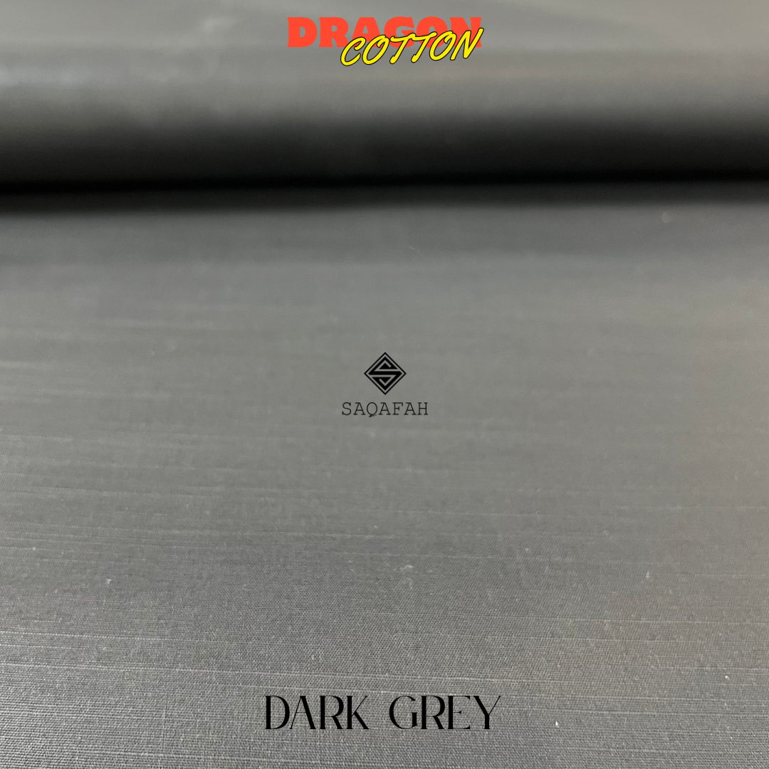 DRAGON COTTON - DARK GREY