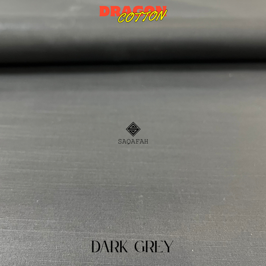 DRAGON COTTON - DARK GREY