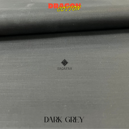 DRAGON COTTON - DARK GREY