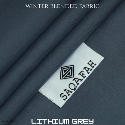 Specter Winter Blended Fabric - Lithium Grey