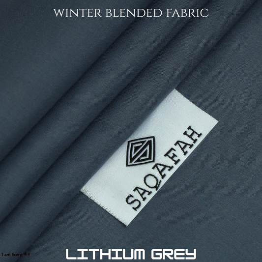 Specter Winter Blended Fabric - Lithium Grey