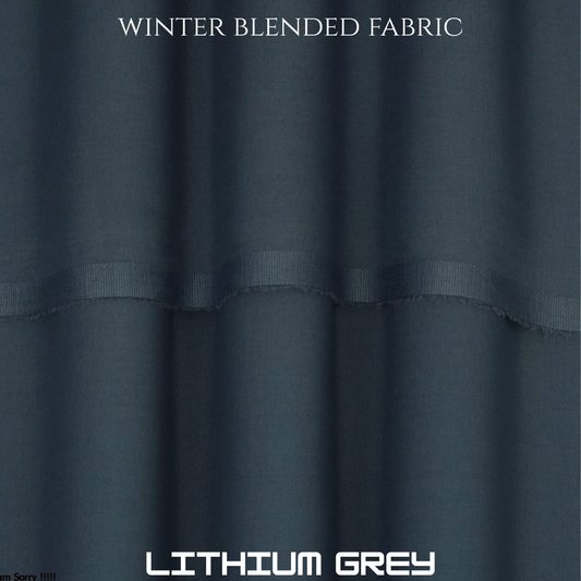 Specter Winter Blended Fabric - Lithium Grey