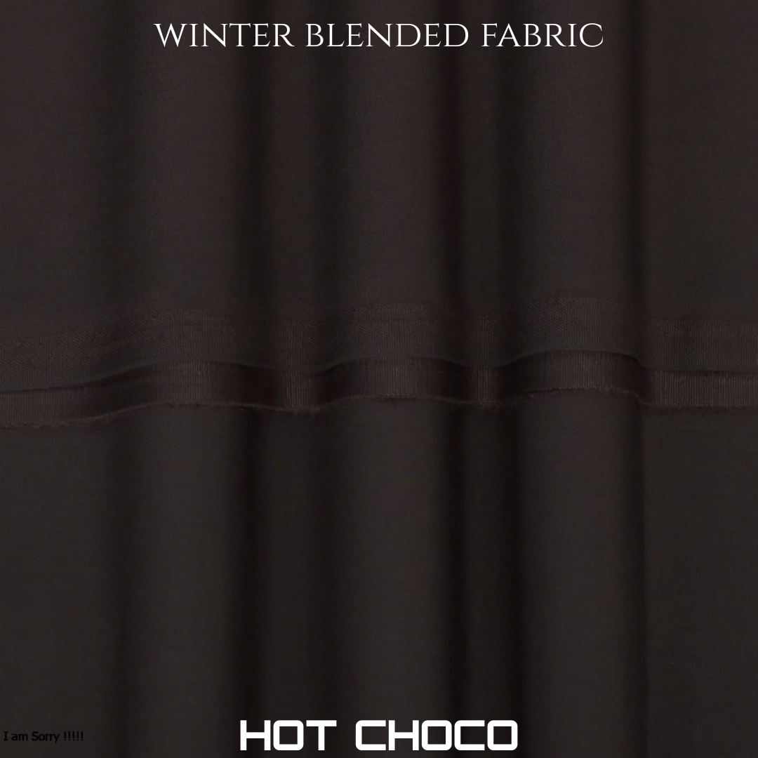 Specter Winter Blended Fabric - Hot Choco