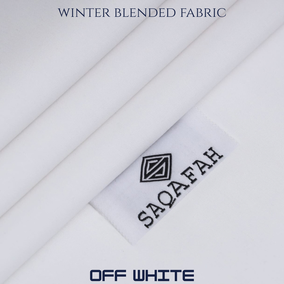 Specter Winter Blended Fabric - Off White