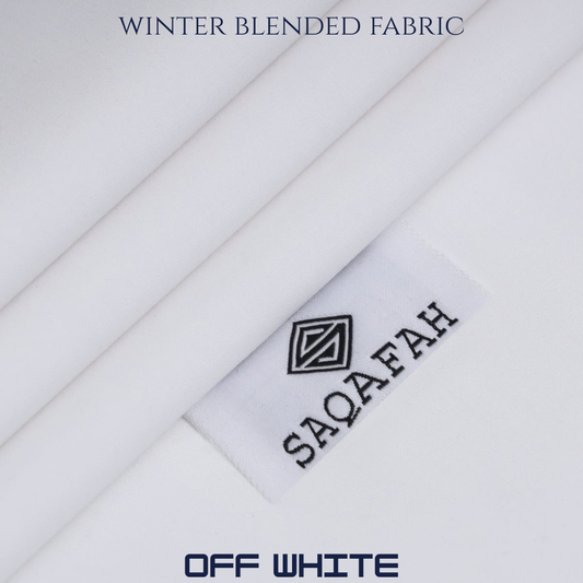 Specter Winter Blended Fabric - Off White