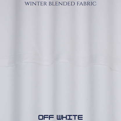 Specter Winter Blended Fabric - Off White