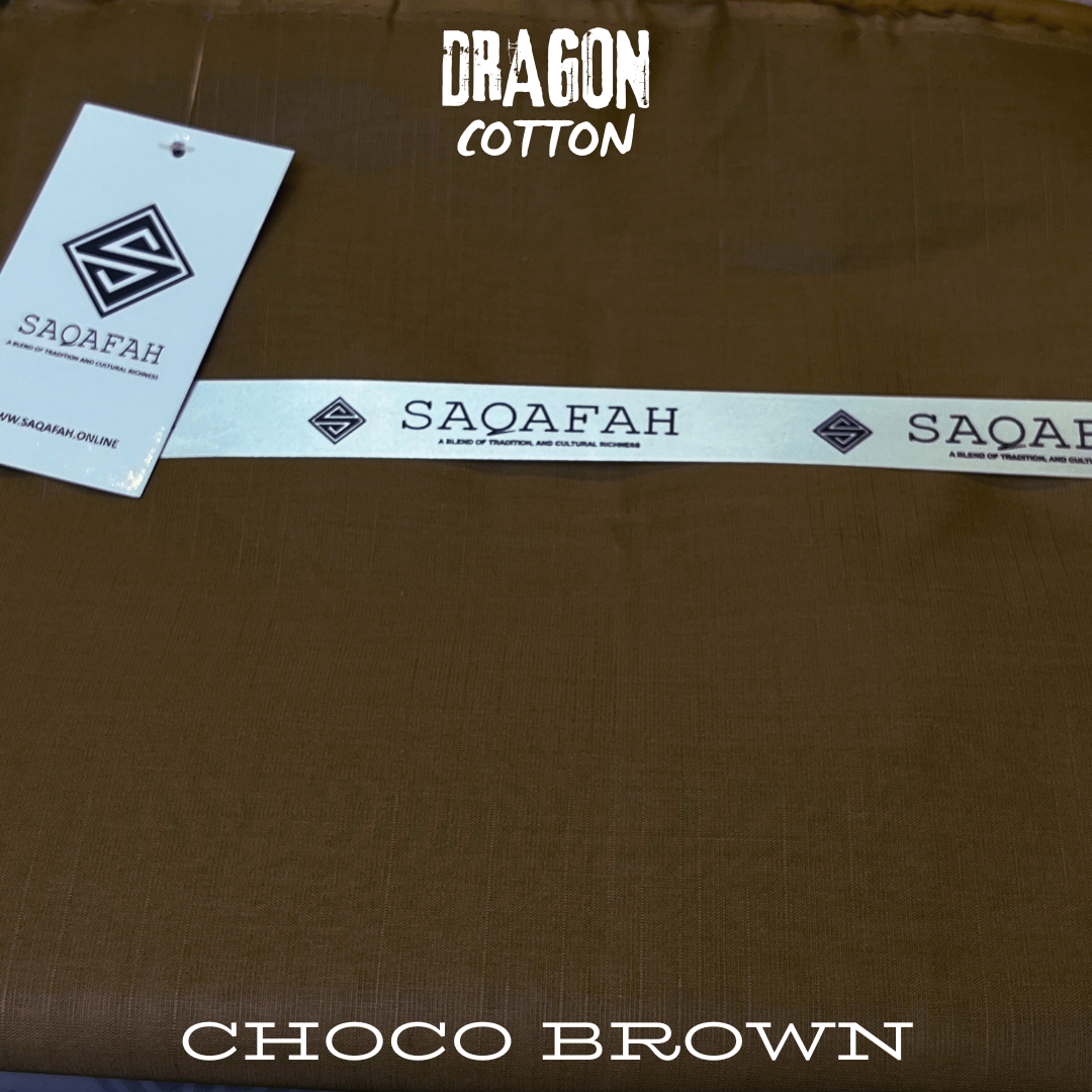 DRAGON COTTON - CHOCO BROWN