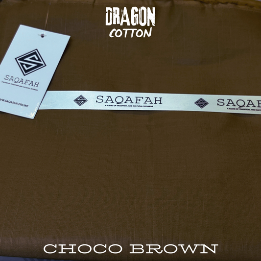 DRAGON COTTON - CHOCO BROWN