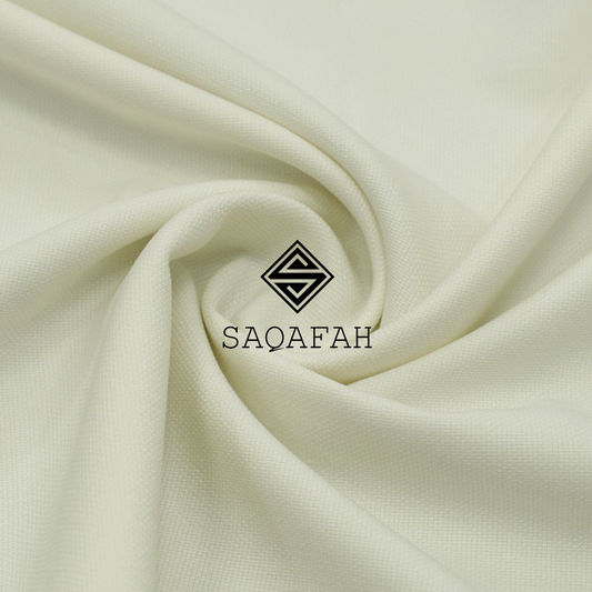 SOLID MATT WOOL - CREAM